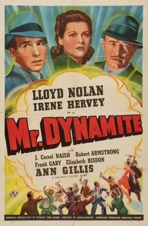 Mr. Dynamite (1941) Drawstring Backpack - idPoster.com