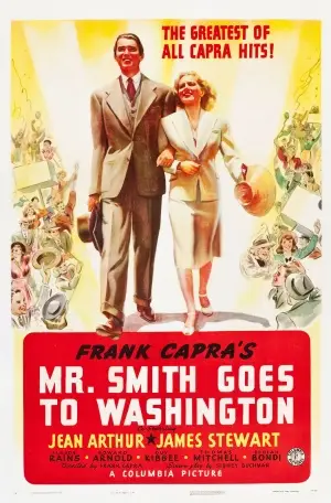 Mr. Smith Goes to Washington (1939) Women's Colored T-Shirt - idPoster.com