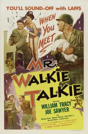 Mr. Walkie Talkie (1952) Women's Colored Hoodie - idPoster.com