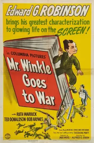 Mr. Winkle Goes to War (1944) White T-Shirt - idPoster.com