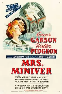 Mrs. Miniver (1942) White Tank-Top - idPoster.com