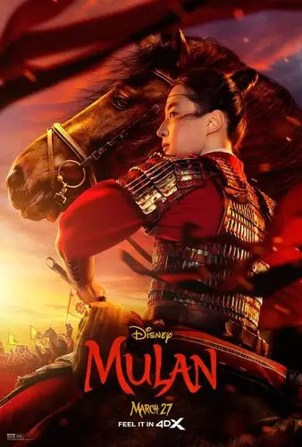 Mulan (2020) Women's Colored  Long Sleeve T-Shirt - idPoster.com
