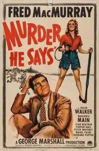 Murder, He Says (1945) posters and prints