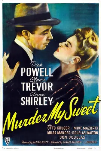 Murder, My Sweet (1944) Women's Colored Tank-Top - idPoster.com