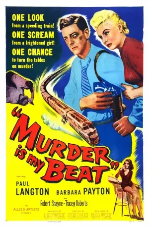 Murder Is My Beat (1955) White T-Shirt - idPoster.com