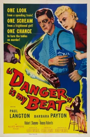 Murder Is My Beat (1955) Men's Colored T-Shirt - idPoster.com