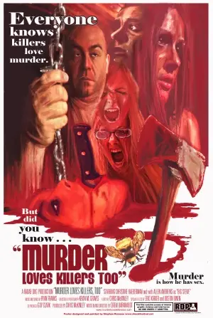 Murder Loves Killers Too (2008) White Tank-Top - idPoster.com
