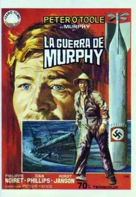 Murphy's War (1971) White T-Shirt - idPoster.com