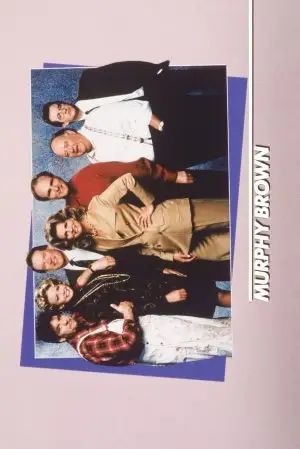 Murphy Brown (1988) Women's Colored T-Shirt - idPoster.com