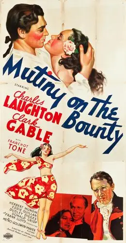 Mutiny on the Bounty (1935) White T-Shirt - idPoster.com