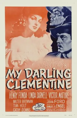 My Darling Clementine (1946) White T-Shirt - idPoster.com