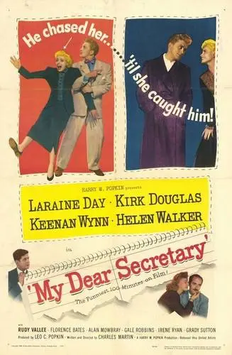 My Dear Secretary (1948) Women's Colored T-Shirt - idPoster.com