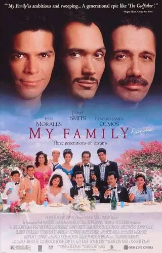 My Family, Mi Familia (1995) Women's Colored Hoodie - idPoster.com