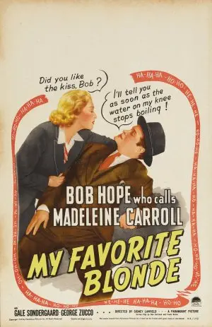 My Favorite Blonde (1942) Kitchen Apron - idPoster.com