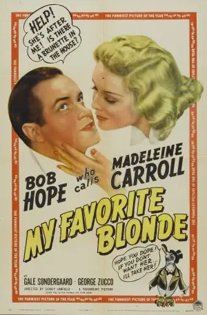 My Favorite Blonde (1942) Tote Bag - idPoster.com