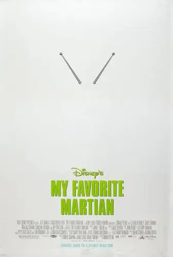My Favorite Martian (1999) Drawstring Backpack - idPoster.com