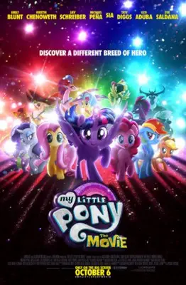My Little Pony : The Movie (2017) Drawstring Backpack - idPoster.com