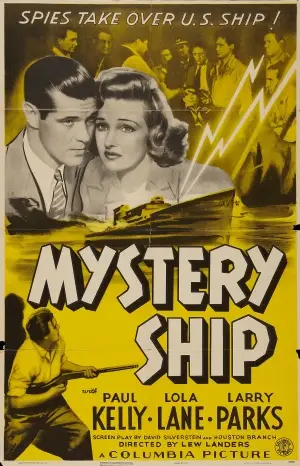 Mystery Ship (1941) Men's Colored Hoodie - idPoster.com