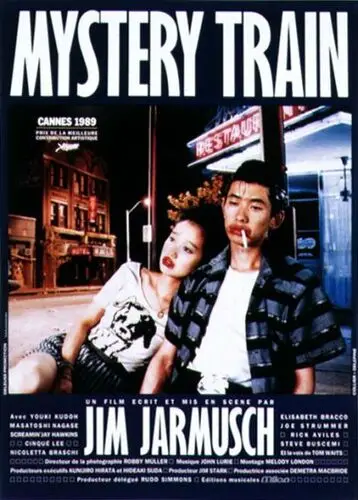 Mystery Train (1989) Men's Colored Hoodie - idPoster.com
