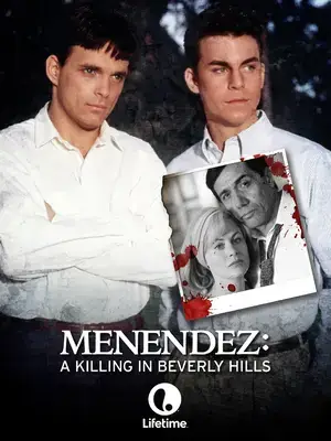 Menendez A Killing In Beverly Hills 1994 Drawstring Backpack Print