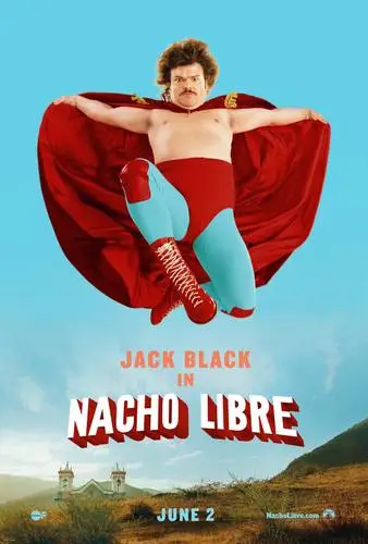 Nacho Libre (2006) Men's Colored  Long Sleeve T-Shirt - idPoster.com