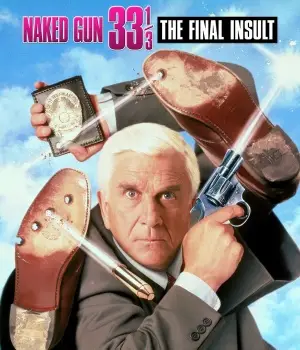 Naked Gun 33 1-3: The Final Insult (1994) White T-Shirt - idPoster.com