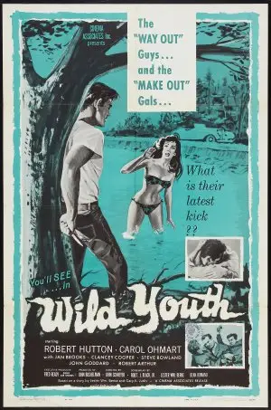 Naked Youth (1960) White T-Shirt - idPoster.com