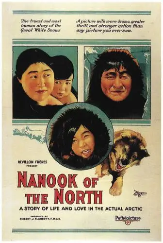 Nanook of the North (1922) Drawstring Backpack - idPoster.com