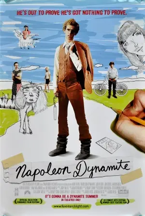 Napoleon Dynamite (2004) White Tank-Top - idPoster.com