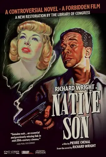 Native Son (1951) Men's Colored Hoodie - idPoster.com