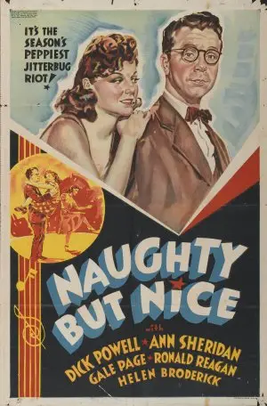 Naughty But Nice (1939) Men's Colored Hoodie - idPoster.com