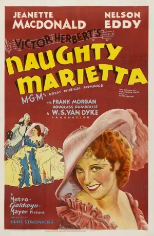 Naughty Marietta (1935) Women's Colored Tank-Top - idPoster.com
