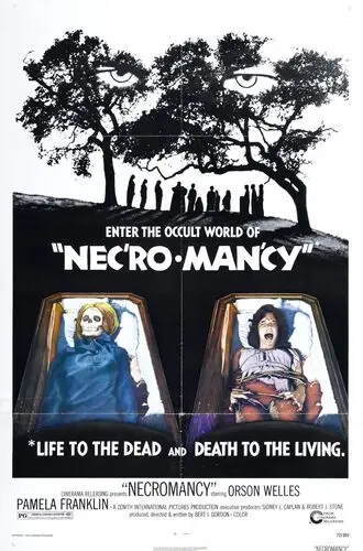 Necromancy (1972) Men's Colored  Long Sleeve T-Shirt - idPoster.com