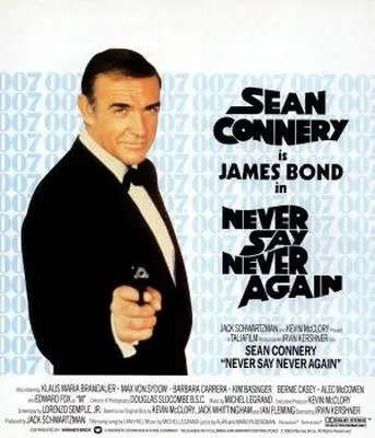 Never Say Never Again (1983) White T-Shirt - idPoster.com