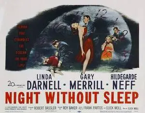 Night Without Sleep (1952) posters and prints