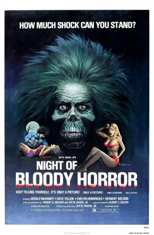 Night of Bloody Horror (1969) White T-Shirt - idPoster.com
