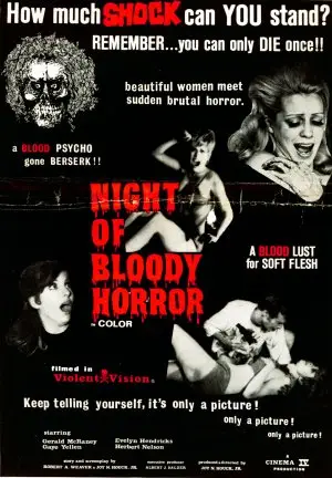 Night of Bloody Horror (1969) White Tank-Top - idPoster.com