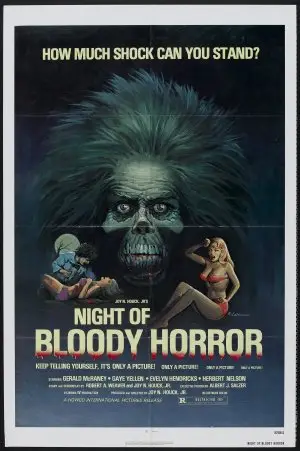 Night of Bloody Horror (1969) Kitchen Apron - idPoster.com