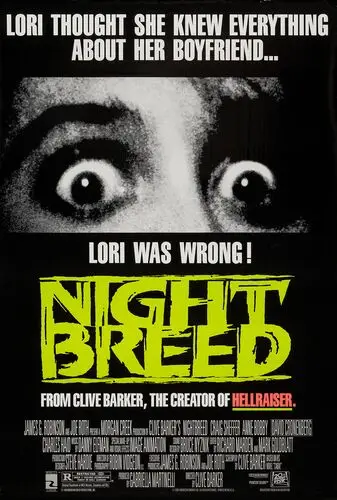 Nightbreed (1990) Women's Colored  Long Sleeve T-Shirt - idPoster.com