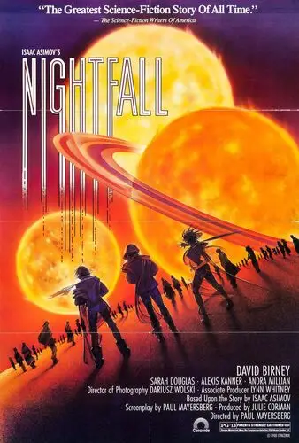 Nightfall (1988) White Tank-Top - idPoster.com