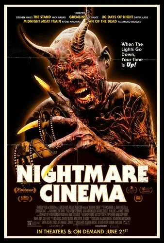Nightmare Cinema (2019) Men's Colored  Long Sleeve T-Shirt - idPoster.com