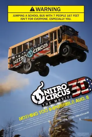 Nitro Circus: The Movie (2012) Men's Colored  Long Sleeve T-Shirt - idPoster.com