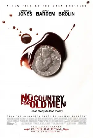 No Country for Old Men (2007) White T-Shirt - idPoster.com