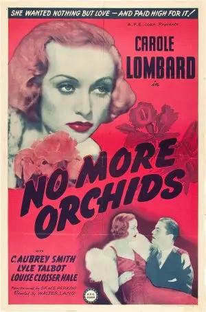 No More Orchids (1932) Women's Colored  Long Sleeve T-Shirt - idPoster.com