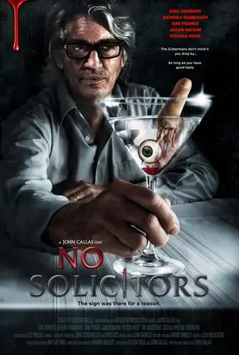 No Solicitors (2015) Men's Colored  Long Sleeve T-Shirt - idPoster.com