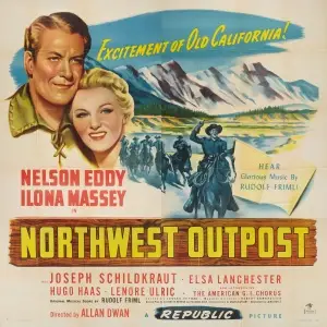 Northwest Outpost (1947) Men's Colored T-Shirt - idPoster.com