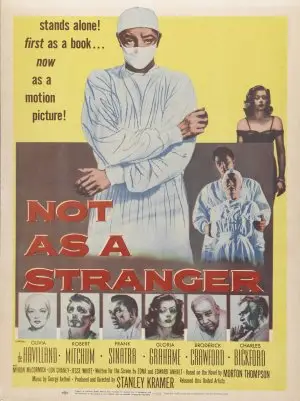 Not as a Stranger (1955) White T-Shirt - idPoster.com