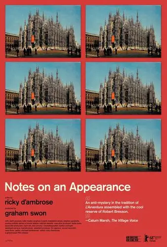 Notes on an Appearance (2018) Wall Poster picture 797657