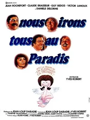 Nous irons tous au paradis (1977) Women's Colored Hoodie - idPoster.com