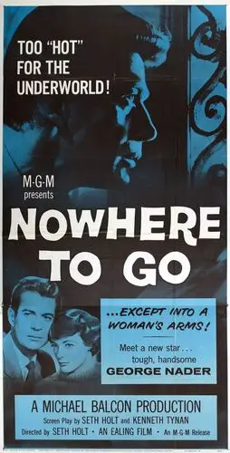 Nowhere to Go (1958) Drawstring Backpack - idPoster.com